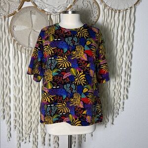 Nooworks Short Sleeve Tee in Tropi Trip Size M